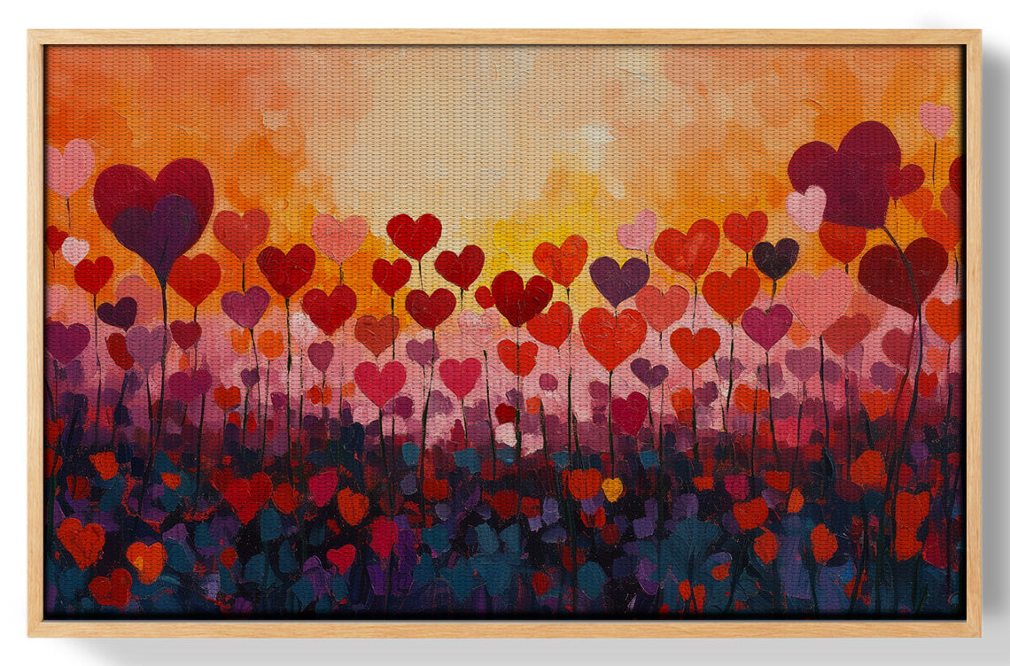Love Heart Abstract Black African American abstract art view 49