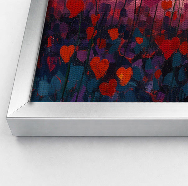 Love Heart Abstract Black African American abstract art view 58