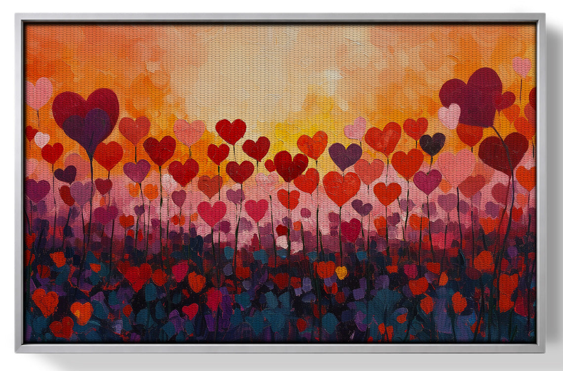 Love Heart Abstract Black African American abstract art view 55