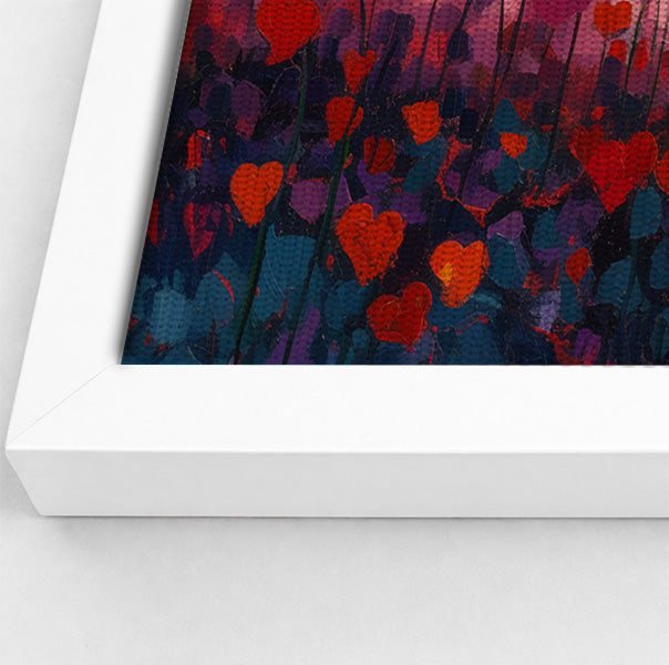 Love Heart Abstract Black African American abstract art view 64