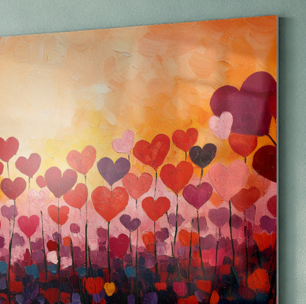 Love Heart Abstract Black African American abstract art view 22