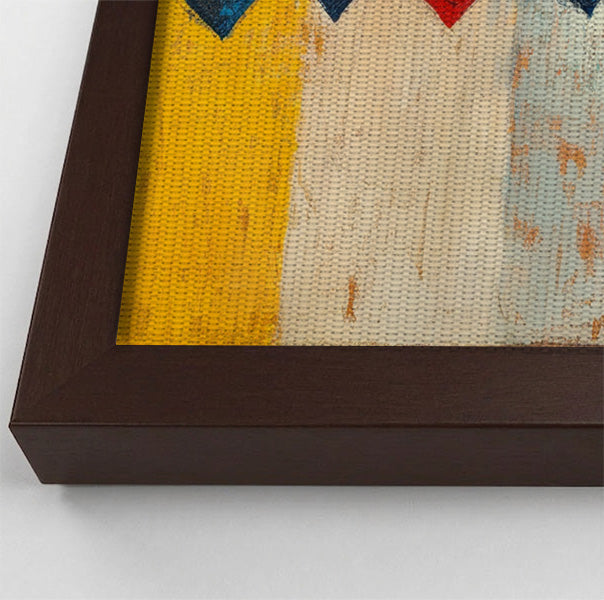 Colorful Heart African American canvas print view 34