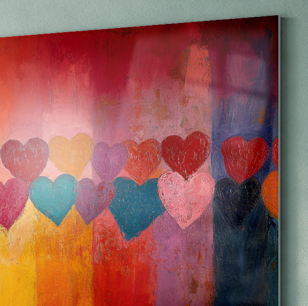 Colorful Heart African American canvas print view 22