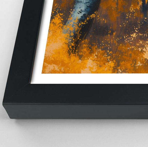 Black Father and Child Forest Black family wall art view 70