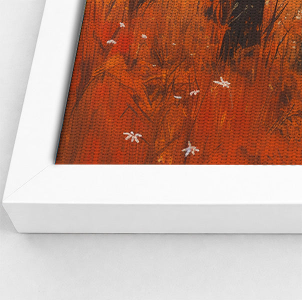 Black Father and Child Autumn Black family wall art view 64