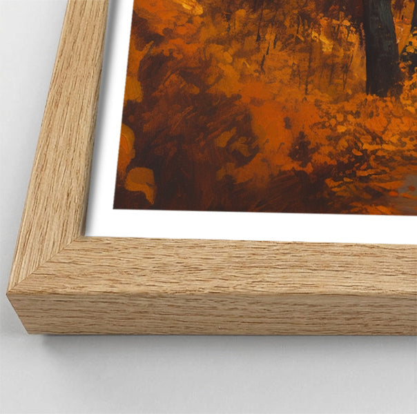 Black Father and Daughter Forest Black man wall art view 76