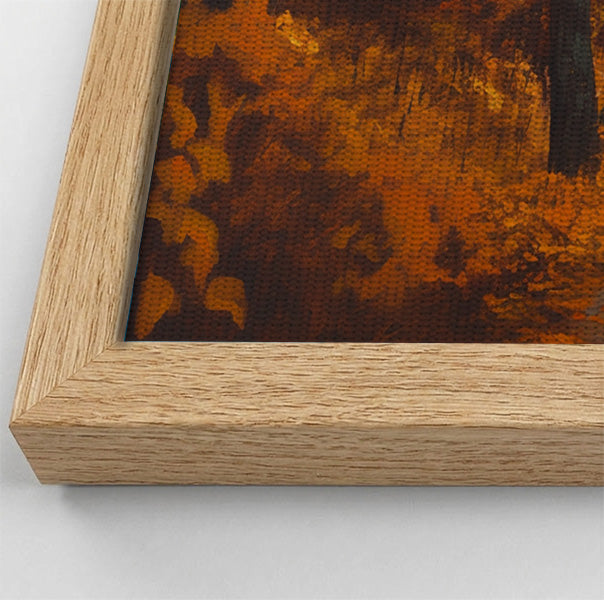 Black Father and Daughter Forest Black man wall art view 52