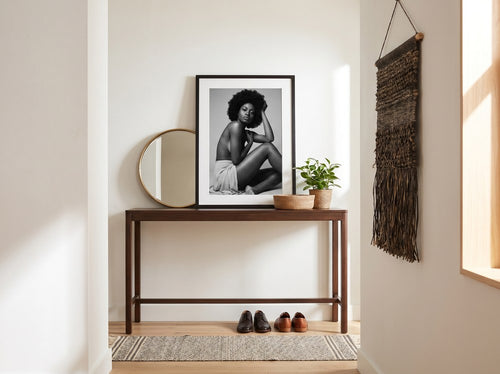 Apartment Decorating Ideas for Black Women: Entryway