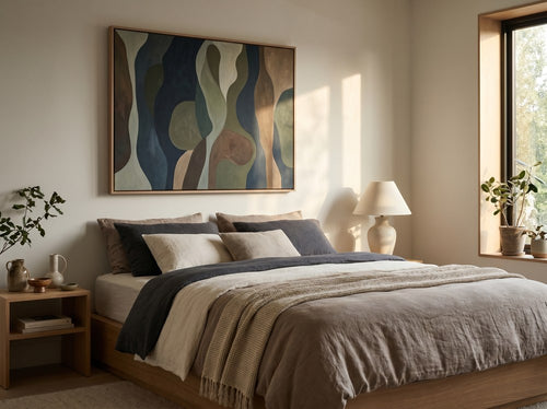 Best Black Canvas Wall Art for Modern Homes: Bedroom