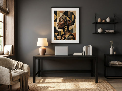 Best Black Wall Art for Living Rooms: Home office or creative corner