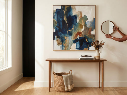 Best Wall Art for a Bedroom: Size, Style, and Placement: Entryway