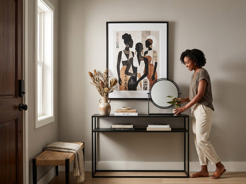 Black Art Gifts for Housewarming: Entryway