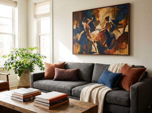 Black Art Gifts for Housewarming: Living room