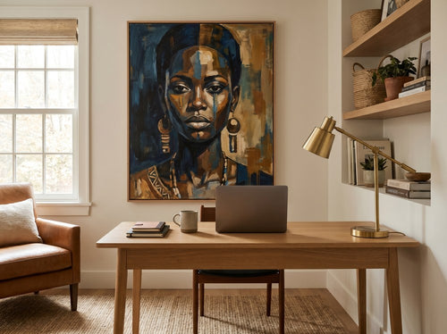 Black Art Gifts for Housewarmings and New Homes: Home office or creative corner