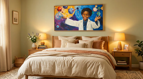 Black Graduate Gift Wall Art Ideas: Bedroom