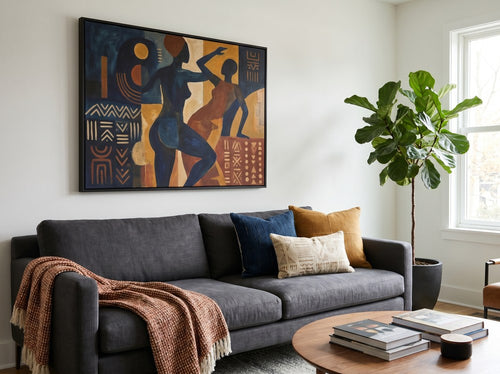 Black History Wall Art for Home Decor: Living room