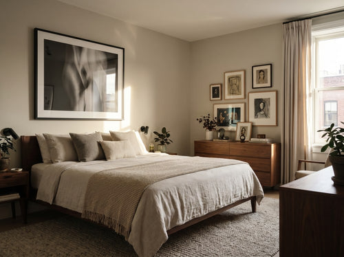 Black Living Room Wall Art Ideas That Feel Modern, Not Generic: Bedroom