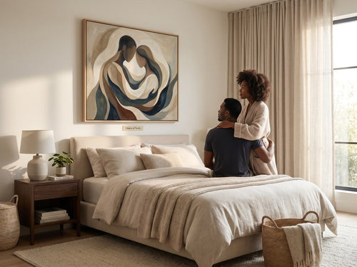 Black Love Art Gifts for Couples: Bedroom