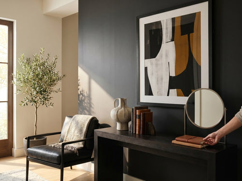 Black Office Wall Art for Entrepreneurs: Entryway