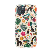 Tropical Dog Days Phone Case