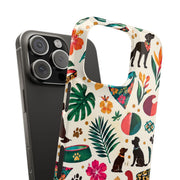 Tropical Dog Days Phone Case