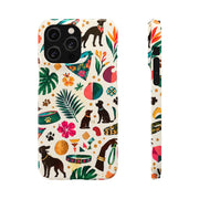 Tropical Dog Days Phone Case