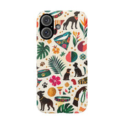 Tropical Dog Days Phone Case