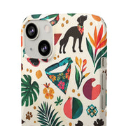 Tropical Dog Days Phone Case