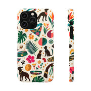 Tropical Dog Days Phone Case