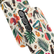 Tropical Dog Days Phone Case