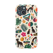 Tropical Dog Days Phone Case