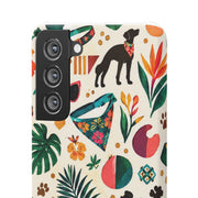 Tropical Dog Days Phone Case