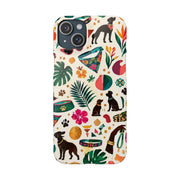 Tropical Dog Days Phone Case