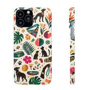 Tropical Dog Days Phone Case