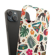 Tropical Dog Days Phone Case