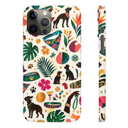Tropical Dog Days Phone Case