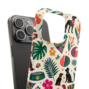 Tropical Dog Days Phone Case