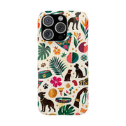 Tropical Dog Days Phone Case