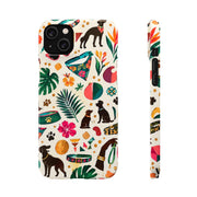 Tropical Dog Days Phone Case