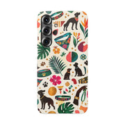 Tropical Dog Days Phone Case
