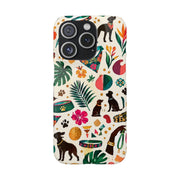 Tropical Dog Days Phone Case