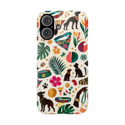 Tropical Dog Days Phone Case