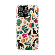 Tropical Dog Days Phone Case