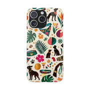 Tropical Dog Days Phone Case