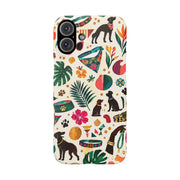 Tropical Dog Days Phone Case