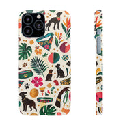 Tropical Dog Days Phone Case