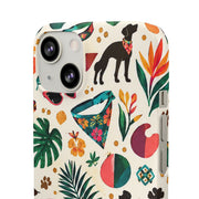Tropical Dog Days Phone Case