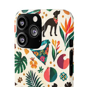 Tropical Dog Days Phone Case