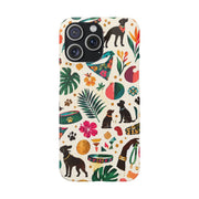 Tropical Dog Days Phone Case