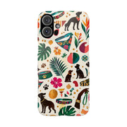 Tropical Dog Days Phone Case